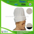 Size: 20cm,25cm,30cm white embossed Nonwoven chef's hat/disposable chef hat